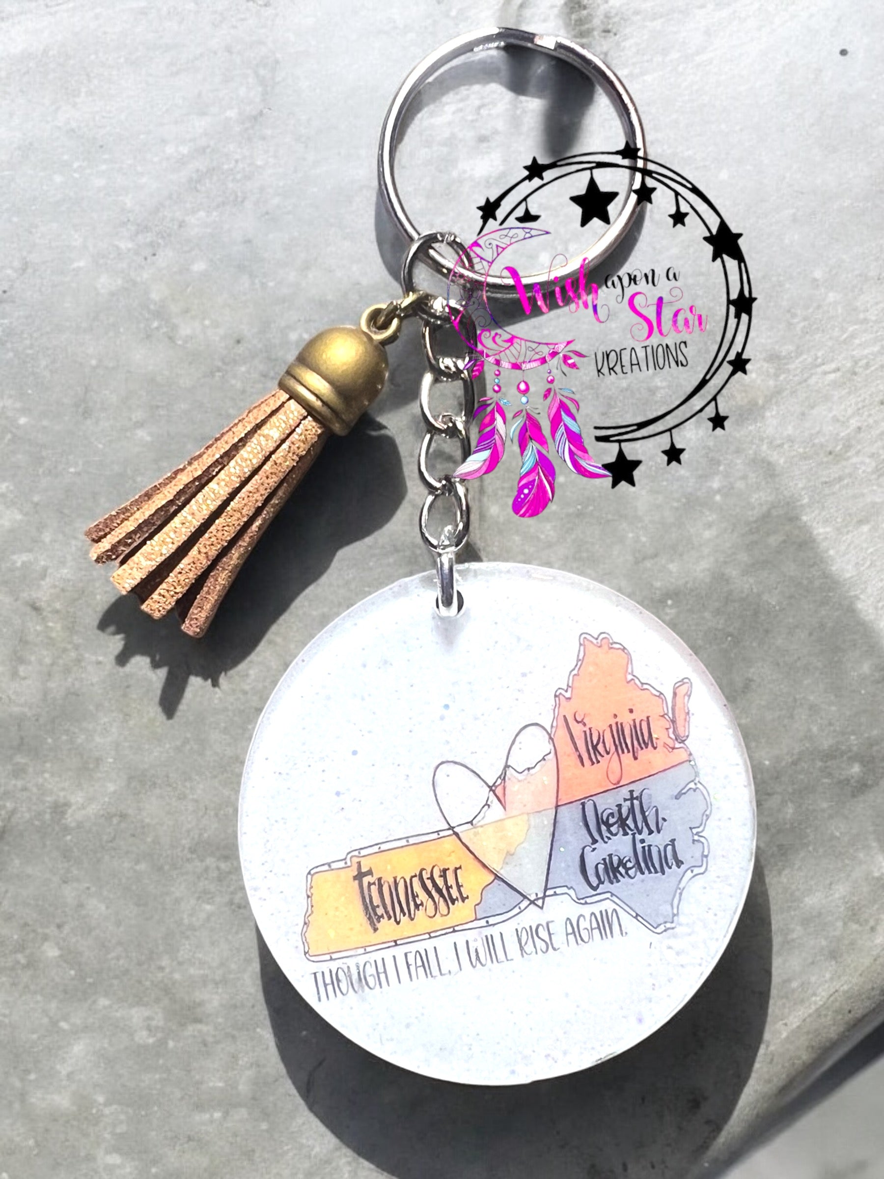 East TN-West NC/ Virginia  keychain