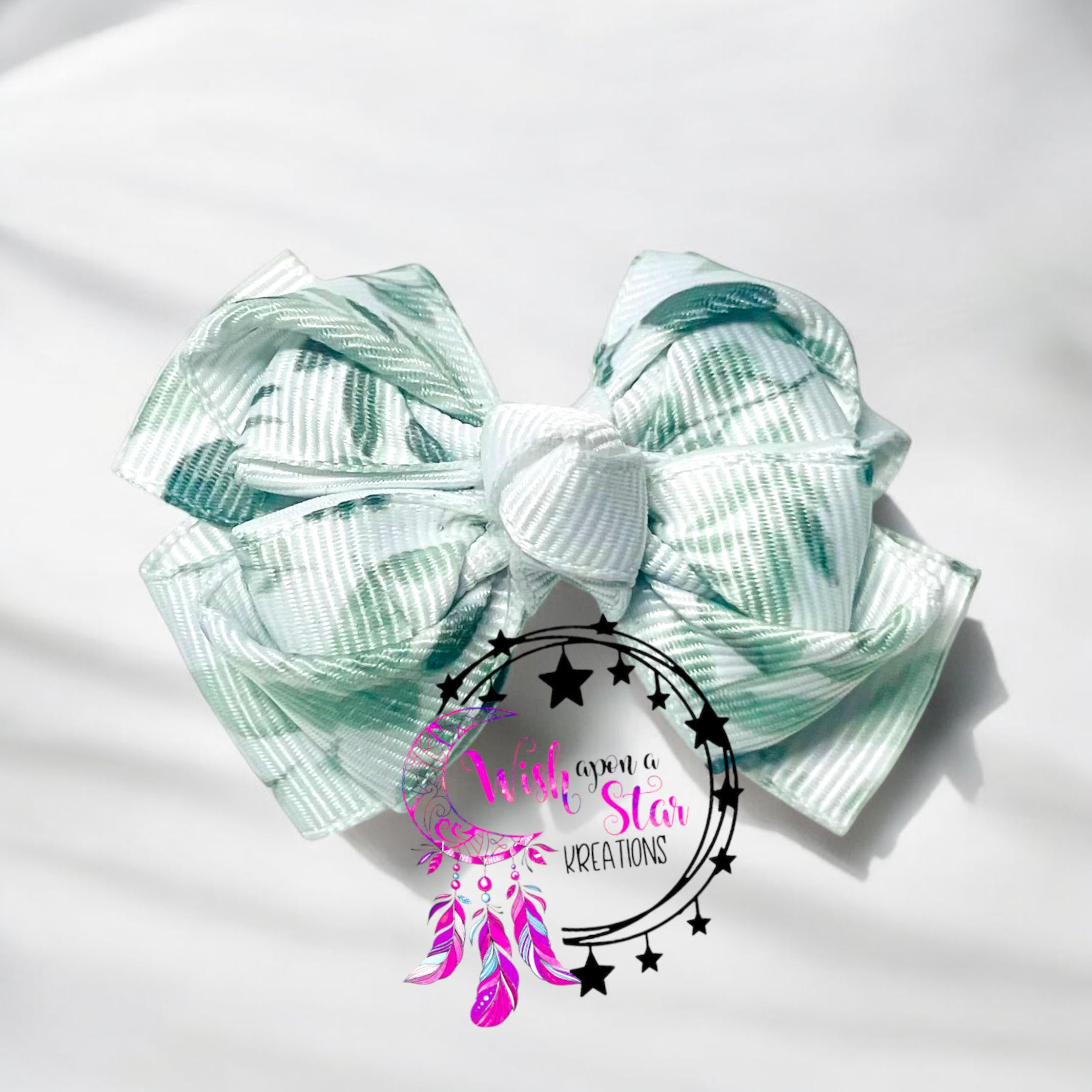 Floral Quad Bow